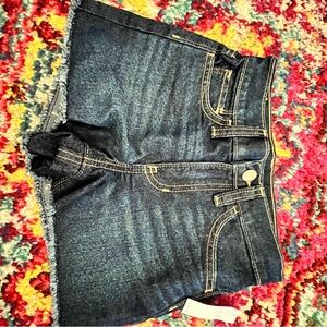 Old Navy Blue Denim Shorts Cut-Off Style